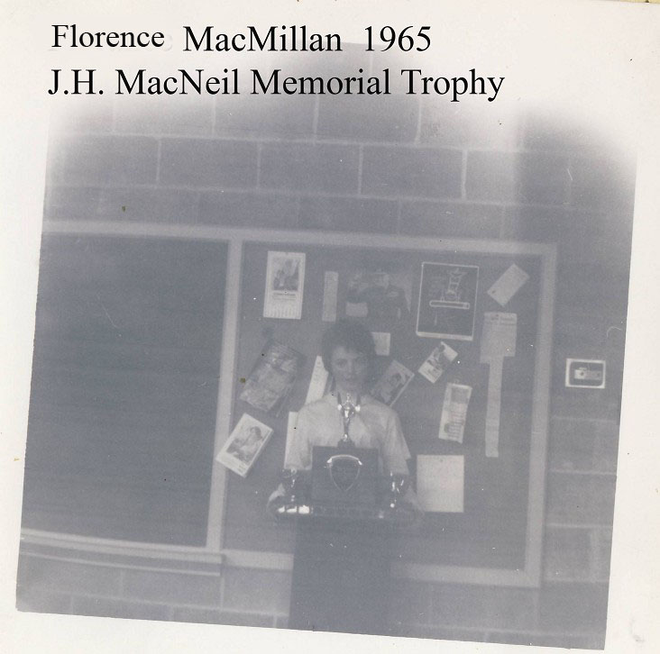 Florence MacMillan 1965