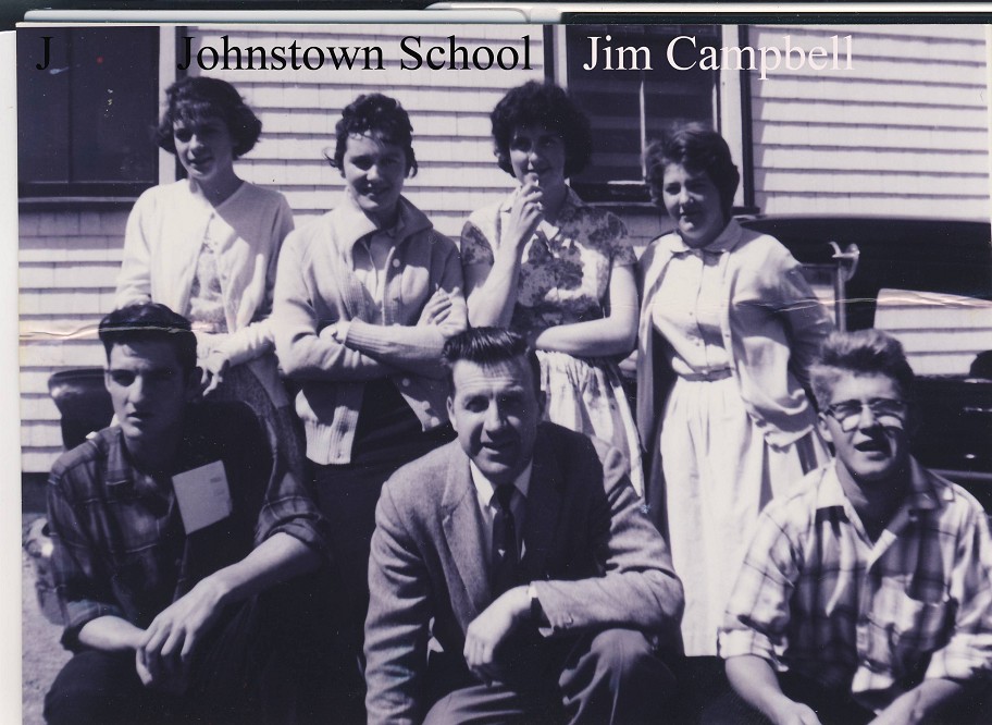 Johnstown School Principal Jim Campbell