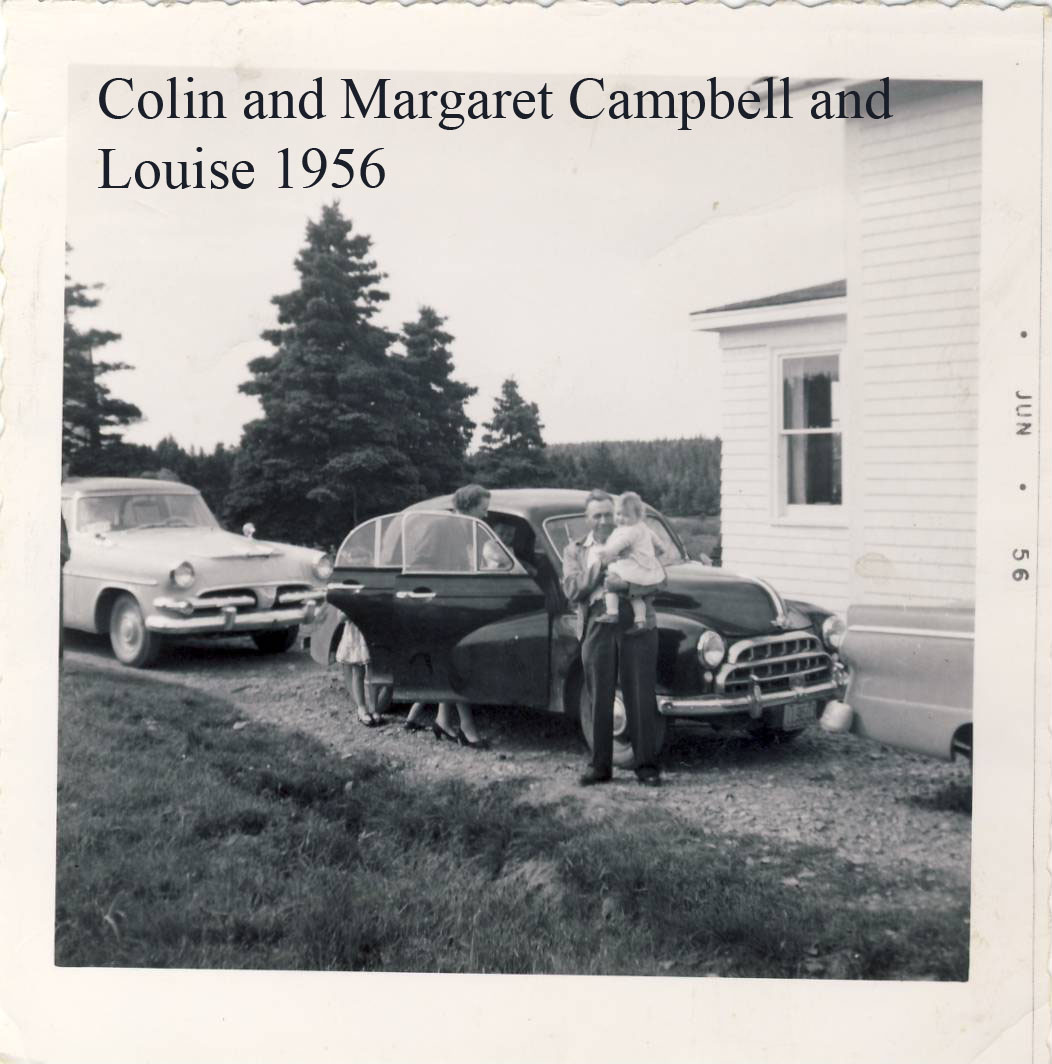 Colin, Margaret and Louise Campbell