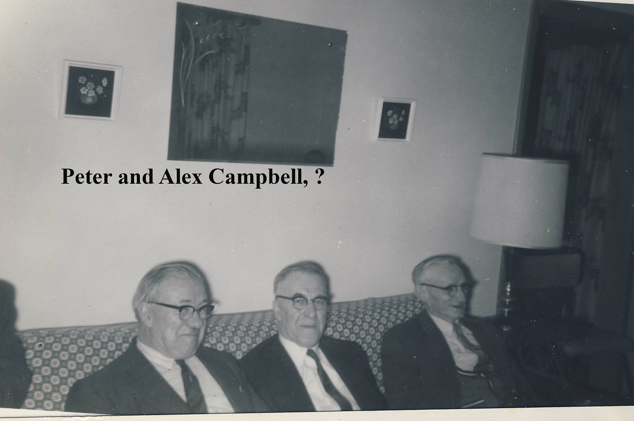 Peter and Alex Campbell